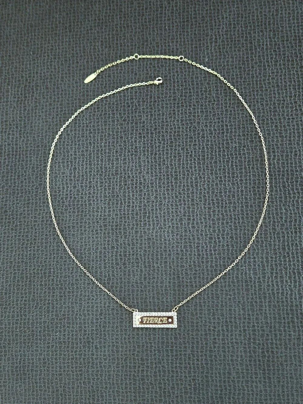 Lulu DK "Fierce"💪 Stationary Bar Necklace - Picture 15 of 16